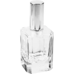 Fantasia Zerstäuber Klarglas Quadrat silber 50ml