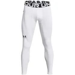 Under Armour ColdGear Leggings Herren - weiß/schwarz -2XL