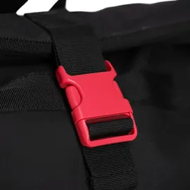 Daniel Ray Newcastle Rolltop Backpack L Schwarz/Rot