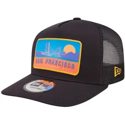 New Era Location Trucker Cap A-Frame | Caps für Unisex | Blau