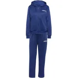 Adidas Damen ESSENTIALS LINEAR TRACKSUIT, dark blue, L