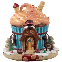 Lemax Chocolate Chalet 1,18 m Braun/Mehrfarbig