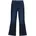 Damen BOOTCUT mit Stretch blau Uni Gr 29/34