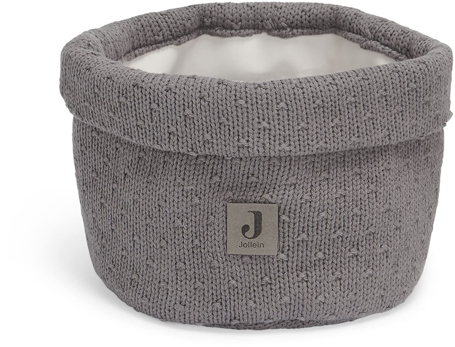 Jollein Wickeltischkorb Bliss Knit - Storm Grey