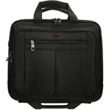 Hti-Living Laptop Trolley 2-Rollen 38 cm / 24 l schwarz