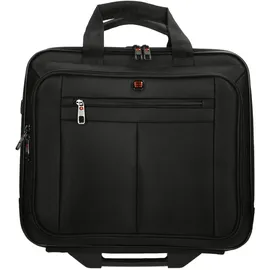 Hti-Living Laptop Trolley 2-Rollen 38 cm / 24 l schwarz