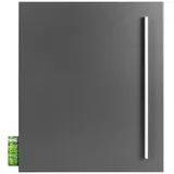 Mocavi Box 110 grau-alu inkl. Zeitungsrolle