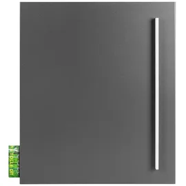 Mocavi Box 110 grau-alu inkl. Zeitungsrolle