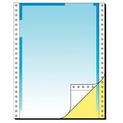 SIGEL Endlospapier A4 hoch 2-fach, 80 g/qm blau 500 Blatt