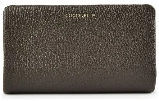 Coccinelle C-Me Softy Geldbörse Leder 16 cm  oliv