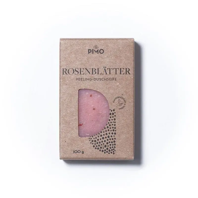 Pimo Peeling Duschseife Rosenblätter 100 g