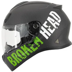 Broken Head (A-Minus-Ware) BeProud Carbon Grün Limited Edition
