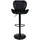 ML-Design Barhocker 2er Set 41 x 110 x 47 cm Schwarz