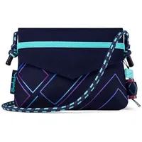 Satch Clutch Umhängetasche 14,0 cm x 18,0 cm Purple Laser