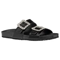 GEOX Damen D BRIONIA R A Flat Sandal, Black,