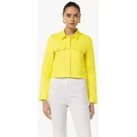 Comma, Jeansjacke mit Brusttaschen, GELB, 40