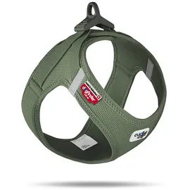 Curli Clasp Vest Hundegeschirr Grün XL