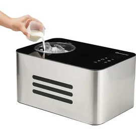 sommertal ICE1500 3-in-1 Eismaschine, Milcheis & Sorbet, Eiscrememaschine aus Edelstahl mit Kühlhalte Funktion, Speiseeis zum selber machen,