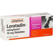 Ratiopharm LORATADIN-ratiopharm 10 mg Tabletten 20 St