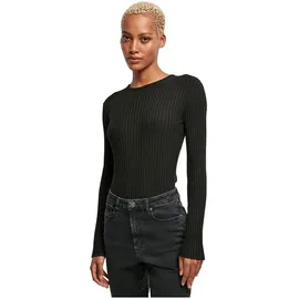 URBAN CLASSICS Rib Knit Body Schwarz 5XL