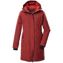 G.I.G.A. DX by killtec Damen Funktionsparka: mit Kapuze GW 22 WMN PRK, dunkel feuerrot, 46, 43357-000