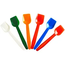 SWS 1000 Mehrweg Eisspaten Eislöffel bunt gemischt 9,5 cm lang