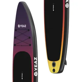 YEAZ SUP Board Set SUNSET BEACH 300 x 76 x 12 cm lila