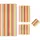 CAWÖ Life Style Streifen 7008 Saunatuch 70 x 180 cm multicolor