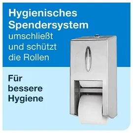 TORK Toilettenpapierspender OptiServe® T7 472019 edelstahl rostfreier Edelstahl, 1 St.