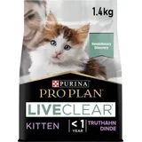 Purina Pro Plan LiveClear Kitten Truthahn 1,4 kg