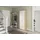Rauch Garderobe Kleiderschrank Schrank Schuhschrank Putzschrank MINOSA 69 cm x 210 cm x 41 cm Braun/Grau