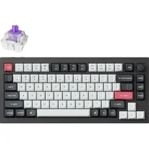 Keychron Q1 HE RGB Wireless Mechanical Keyboard | Nebula Switch | Black - Gaming Tastaturen - Englisch - Schwarz