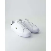 Lacoste Sneaker mit Logo-Stitching Modell POWERCOURT Weiss, 43