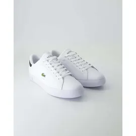 Lacoste Sneaker mit Logo-Stitching Modell POWERCOURT Weiss, 43