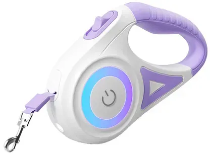 Rojeco LED-Zugleine, 5 m (violett)