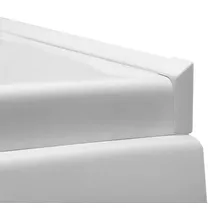 Polysan Siko Laguna Abdeckleiste 2 x 195 cm Weiß