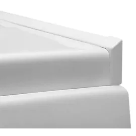 Polysan Siko Laguna Abdeckleiste 2 x 195 cm Weiß