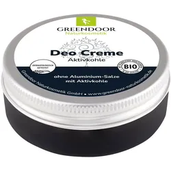 Greendoor Deo Creme Aktivkohle 50 ml