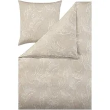 Estella Bettwäsche Nathan Mako-Jersey (BL 135x200 cm) | beige - BL 135x200 cm