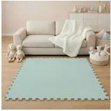 LittleTom - 18 Teile Spielmatte Baby Puzzlematte 30x30 Krabbelmatte Bodenmatte Kinderzimmer