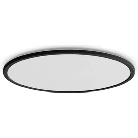 Philips Superslim 1 rund schwarz