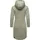 Ragwear Damen, Leichter Sweat Übergangsmantel lang windabweisend mit Kapuze Letti Long Olive Gr. XS - XS
