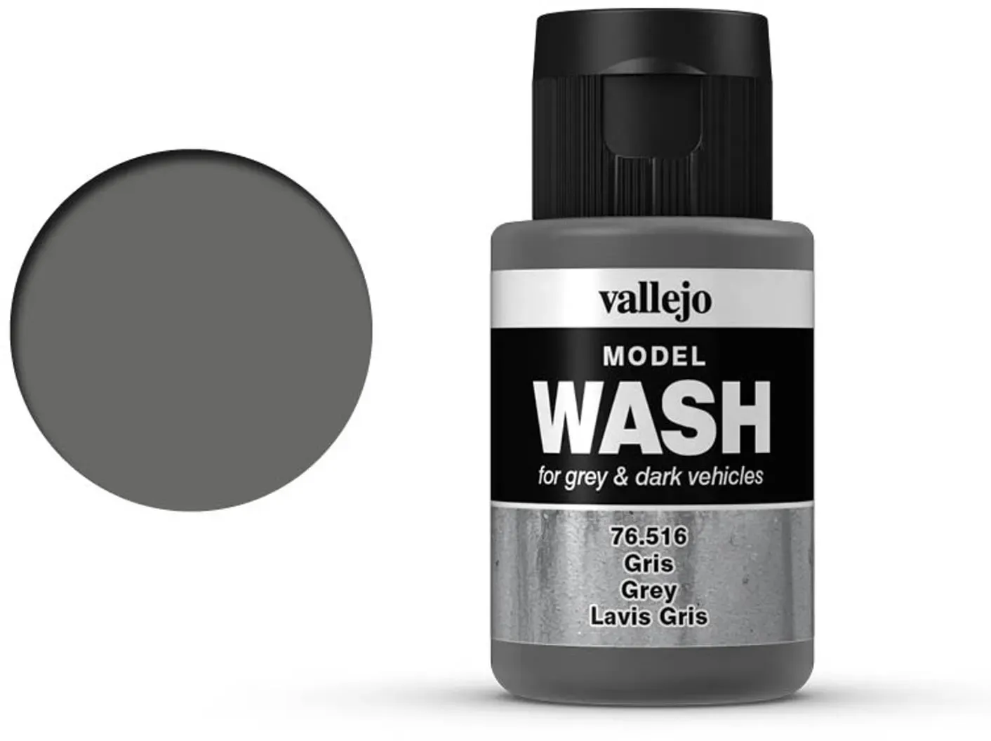Model Wash | Vallejo, Farbton: 516 Grey