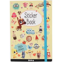 Creativ Company Sticker-Buch, Größe 11,5x17 cm, 1 Stk