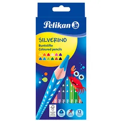 Pelikan Silverino Buntstifte farbsortiert, 1 St.