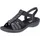 Rieker Keilsandaletten Damen Schwarz 39