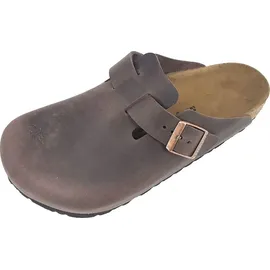 Birkenstock Boston Nubukleder geölt habana 41