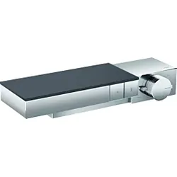 hansgrohe Axor Edge Thermostat 46241000 chrom, Diamantschliff, Auf-/Unterputz, 2x Verbraucher
