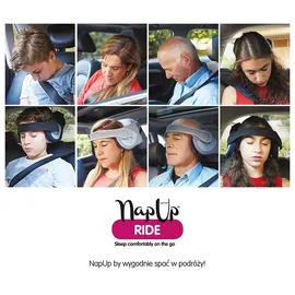 NapUp Ride Kopfstütze Reisezubehör, Grau