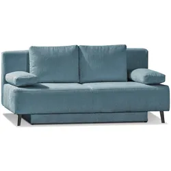 Schlafsofa Spicy Cord Blau Türkis